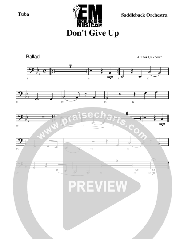 Don't Give Up Tuba (Rick Muchow)