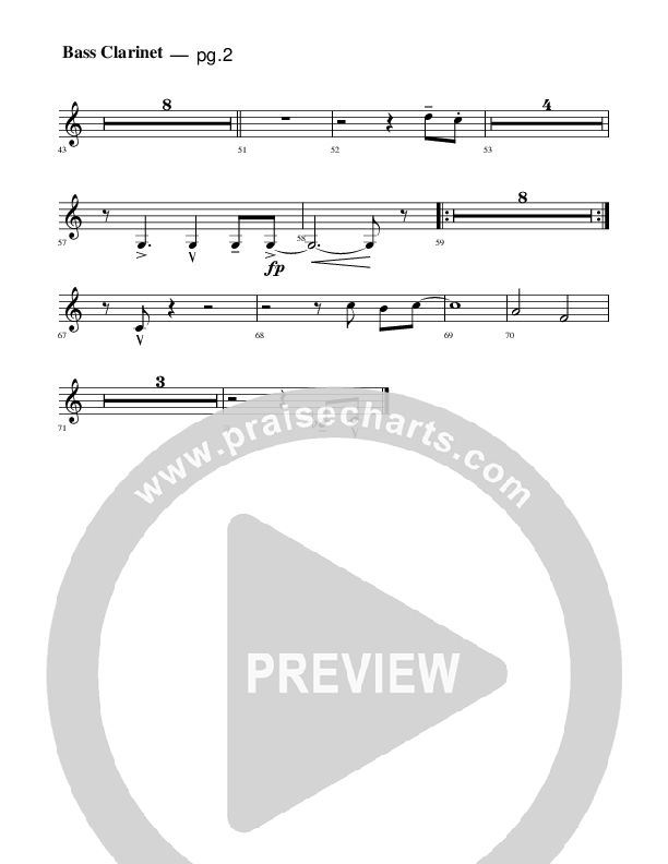 You Are The way Bass Clarinet (Rick Muchow)