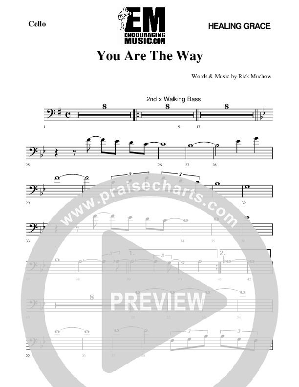 You Are The way Cello (Rick Muchow)