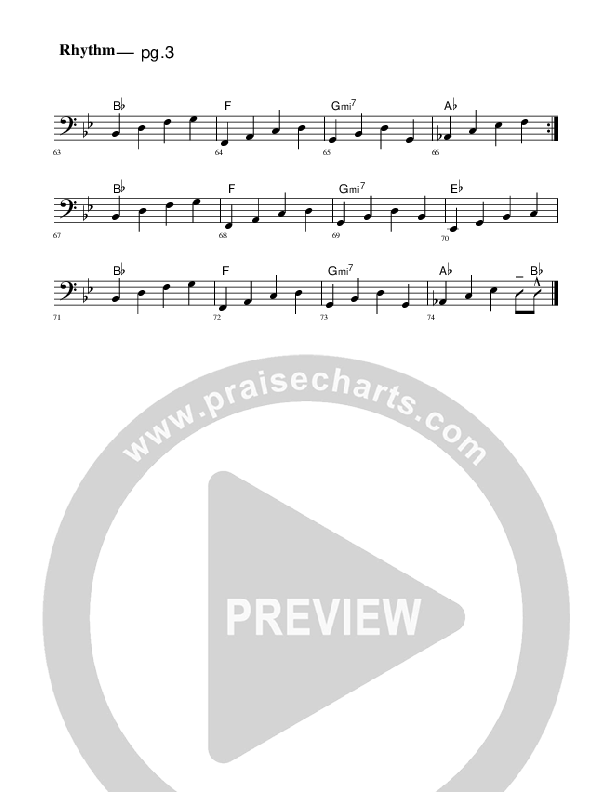 You Are The way Rhythm Chart (Rick Muchow)