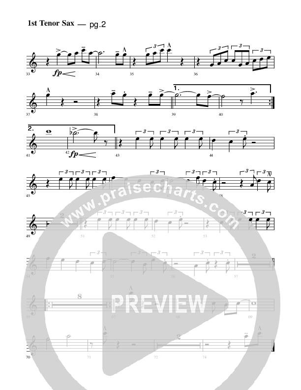 You Are The way Tenor Sax 1/2 (Rick Muchow)