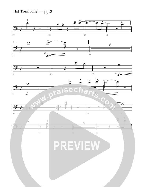 You Are The way Trombone 1 (Rick Muchow)