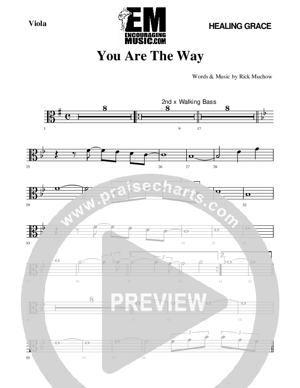 You Are The way Viola (Rick Muchow)
