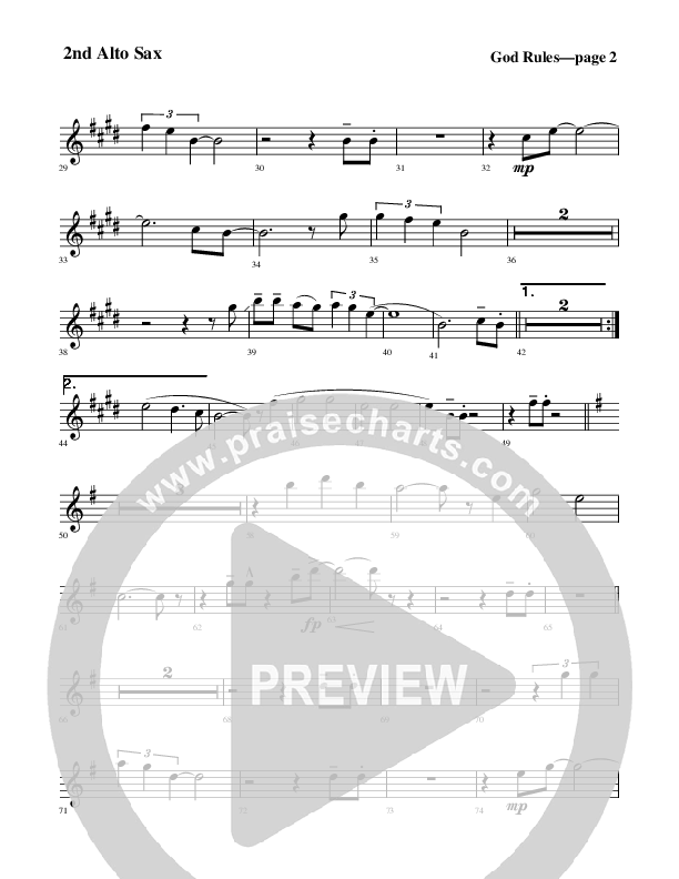 God Rules Alto Sax 2 (Rick Muchow)