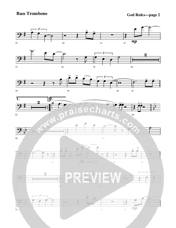 God Rules Bass Trombone (Rick Muchow)