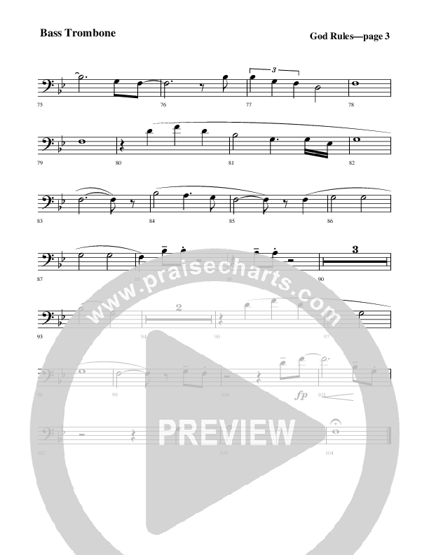 God Rules Bass Trombone (Rick Muchow)