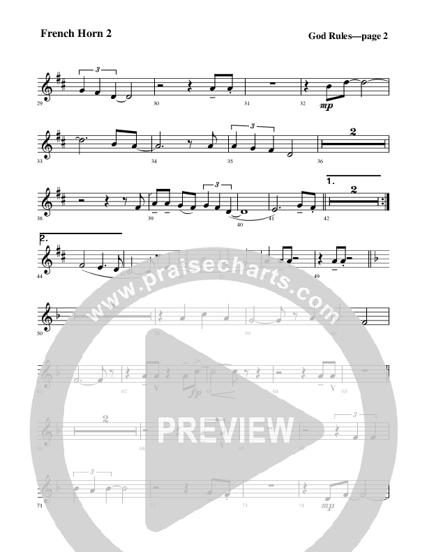 God Rules French Horn (Rick Muchow)