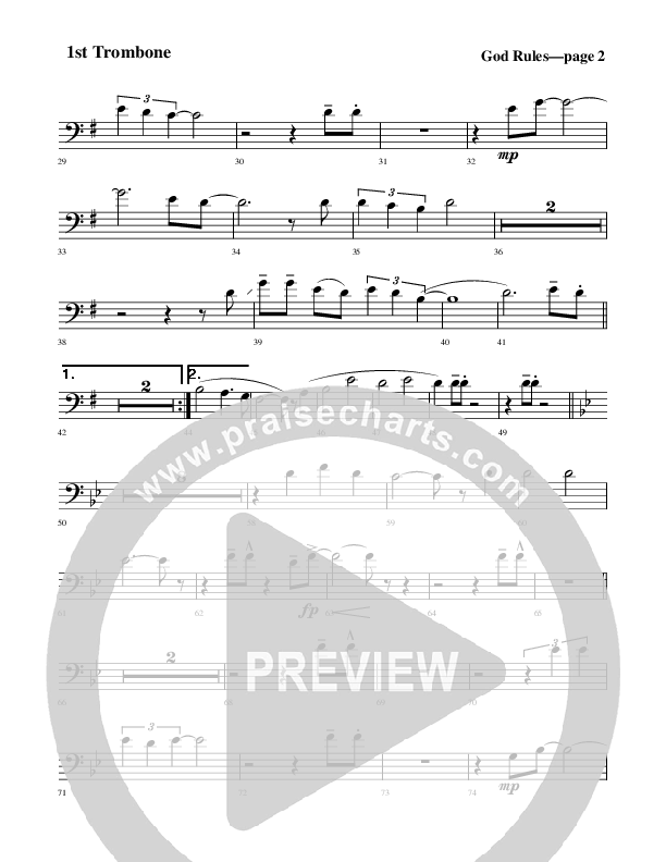 God Rules Trombone 1 (Rick Muchow)