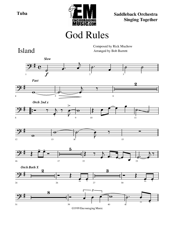 God Rules Tuba (Rick Muchow)