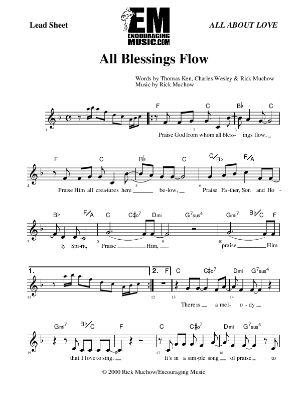 All Blessings Flow Orchestration (Rick Muchow)
