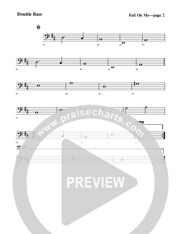 Fall On Me Bass Guitar (Rick Muchow)