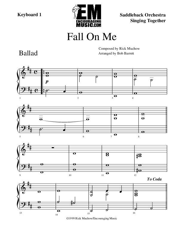 Fall On Me Synth (Rick Muchow)