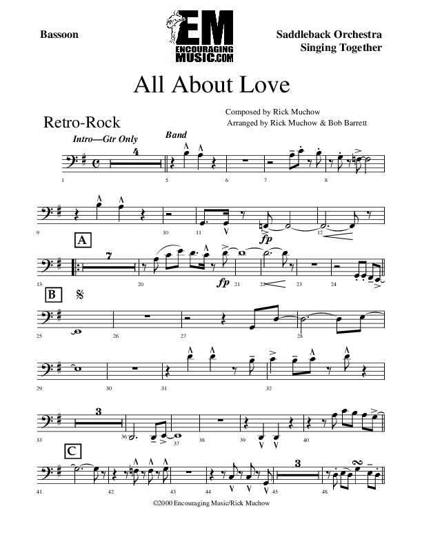 All About Love Bassoon (Rick Muchow)
