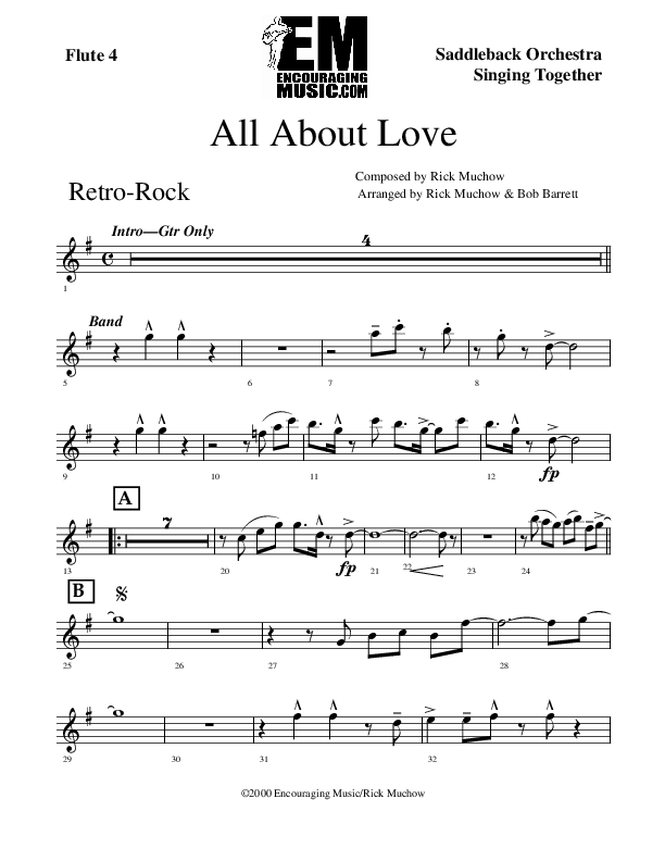 All About Love Flute (Rick Muchow)