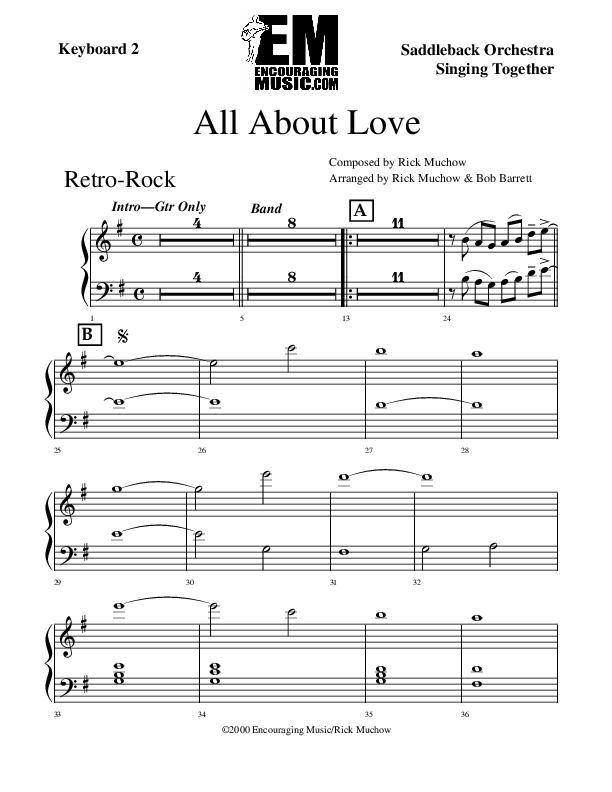 All About Love Synth (Rick Muchow)