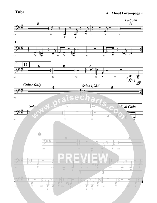 All About Love Tuba (Rick Muchow)