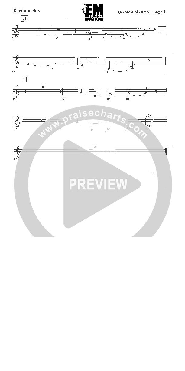 The Greatest Mystery Bari Sax (Rick Muchow)