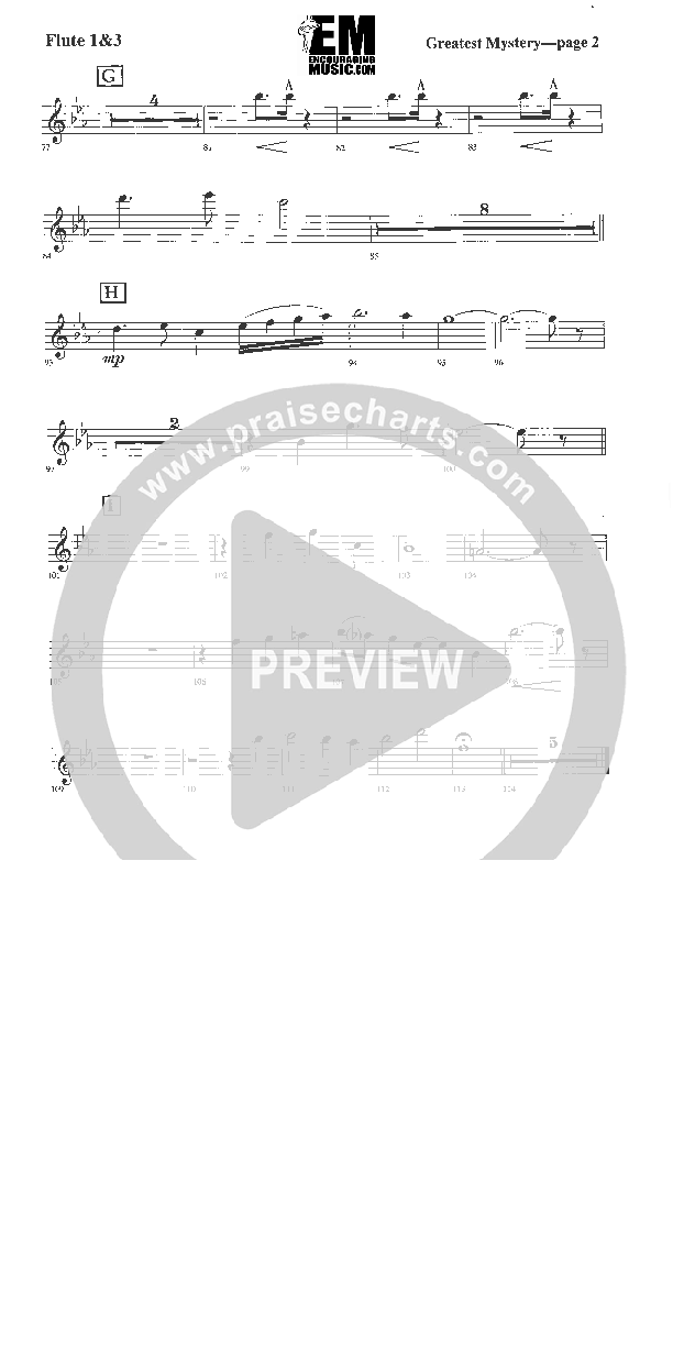 The Greatest Mystery Flute 1/2/3 (Rick Muchow)