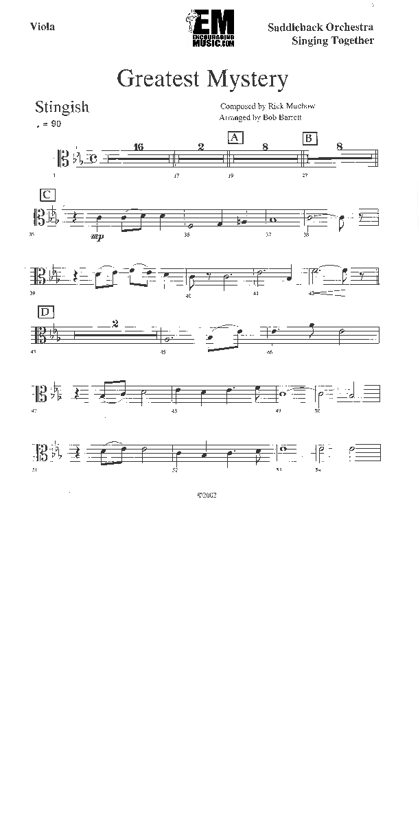 The Greatest Mystery Viola (Rick Muchow)