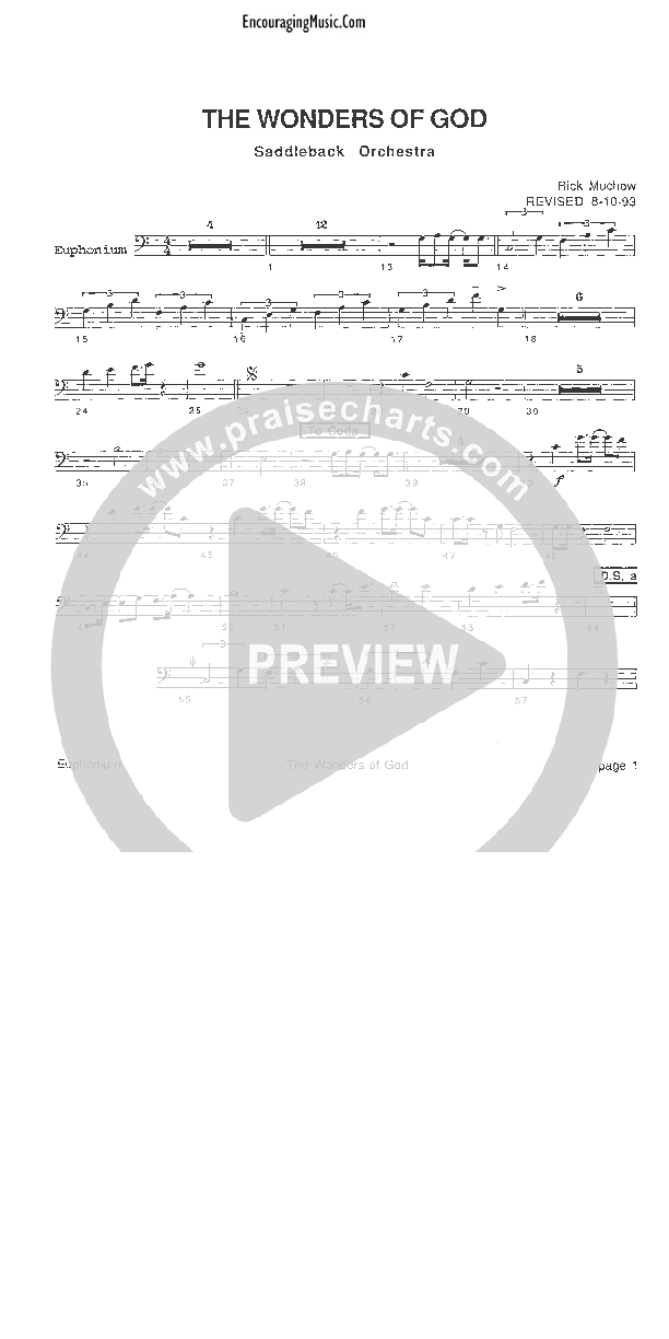 The Wonders of God Euphonium (Rick Muchow)