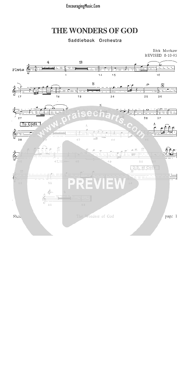 The Wonders of God Flute (Rick Muchow)