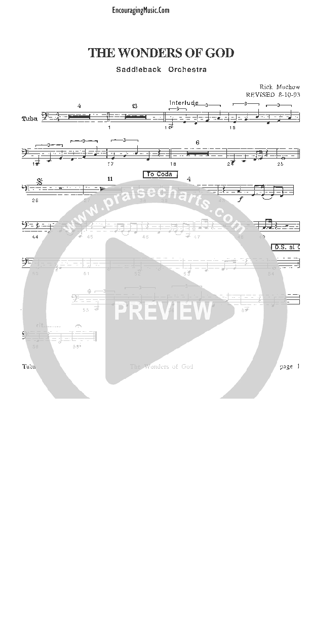 The Wonders of God Tuba (Rick Muchow)