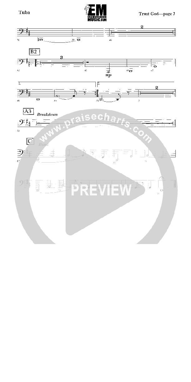 Trust God Tuba (Rick Muchow)