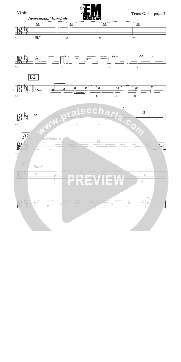 Trust God Viola (Rick Muchow)