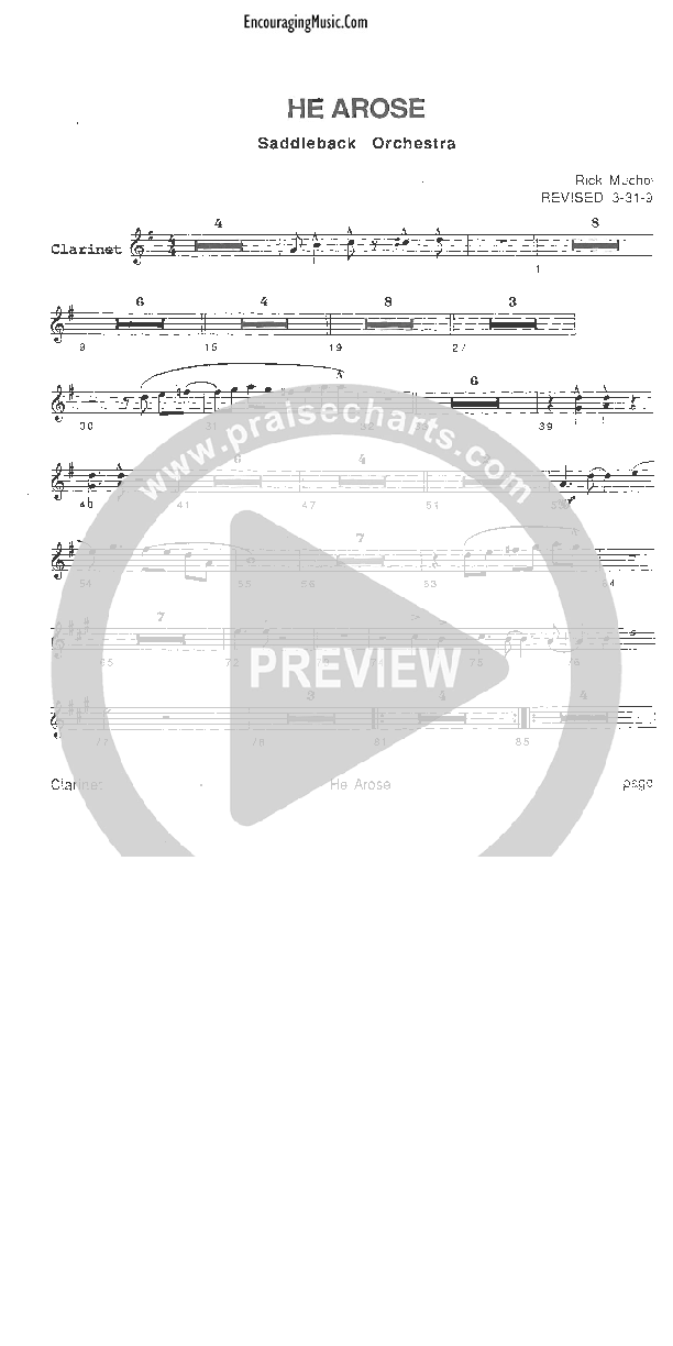 He Arose Chimes (Rick Muchow)