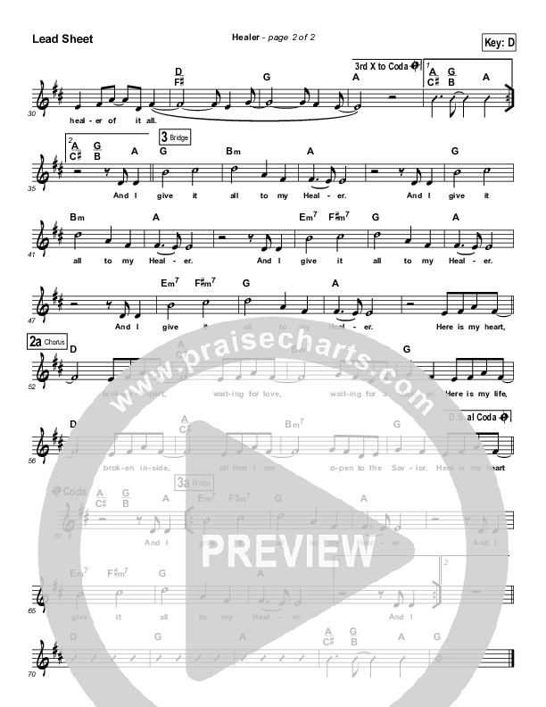 Healer Lead Sheet (Jachin Mullen)