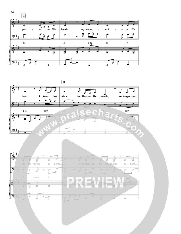 Before The Throne Of God Above Piano/Vocal (Sovereign Grace)