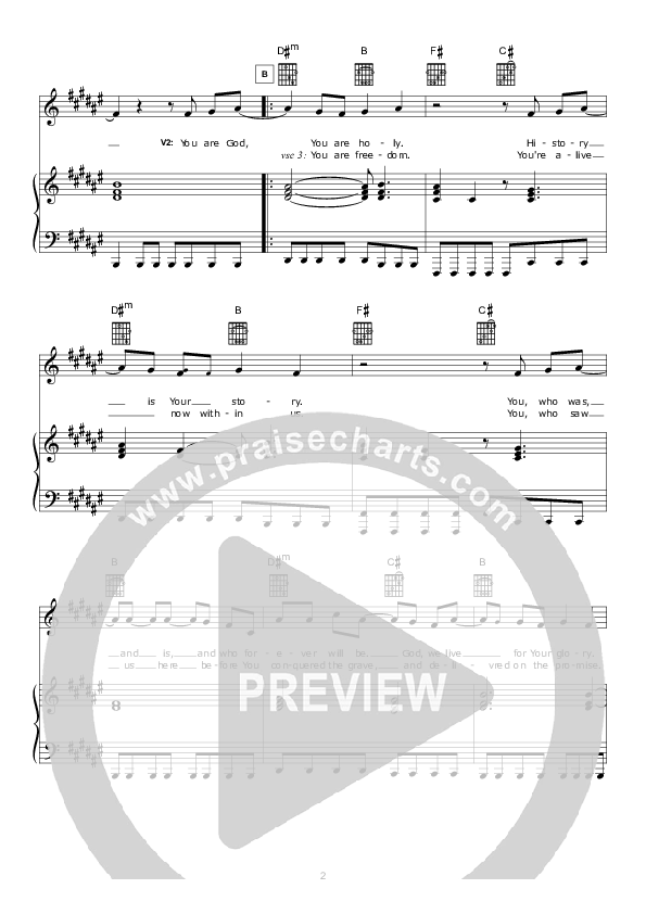 Run (Instrumental) Piano/Vocal (Hillsong Worship)