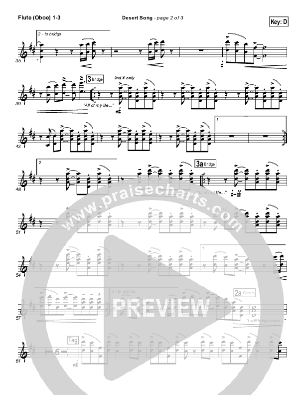 Desert Song Wind Pack (Hillsong Worship)