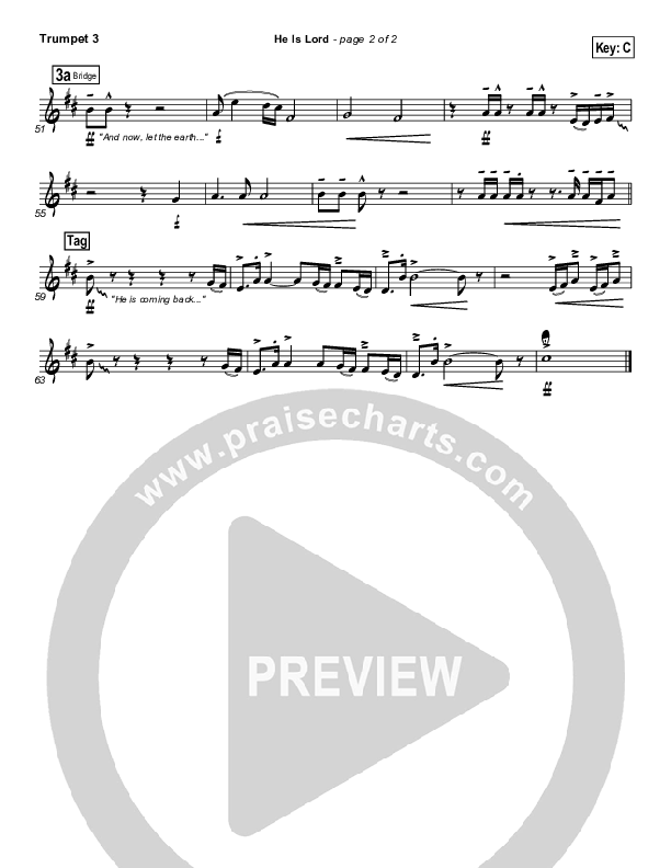 He is Lord Trumpet 3 (Hillsong Worship)