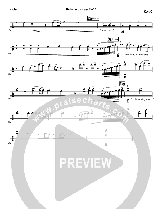 He is Lord Viola (Hillsong Worship)