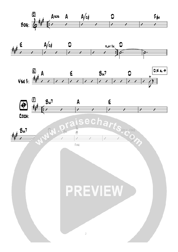 Sing To The Lord (Instrumental) Guitar (Hillsong Worship)