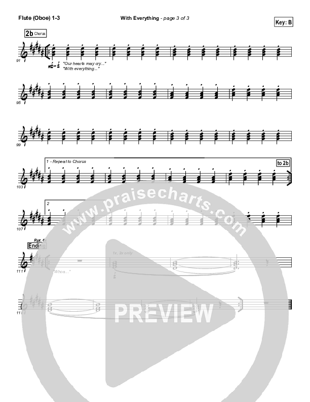 With Everything Wind Pack (Hillsong Worship)