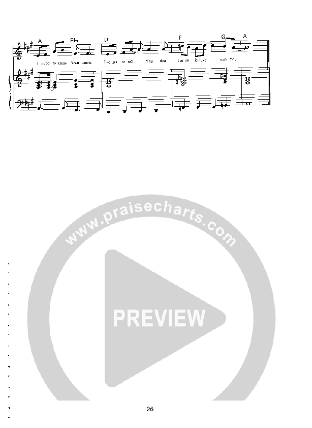 Faithful Piano/Vocal (Parachute Band)