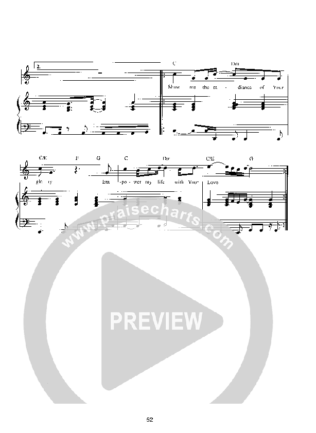 Radiance Lead Sheet (Parachute Band)