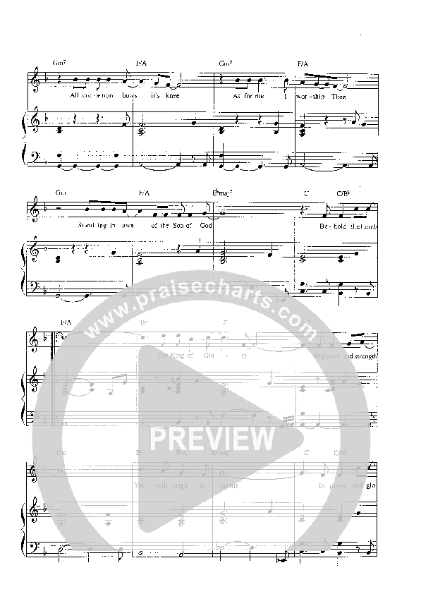 Behold the Lamb Lead Sheet (Invasion Band)