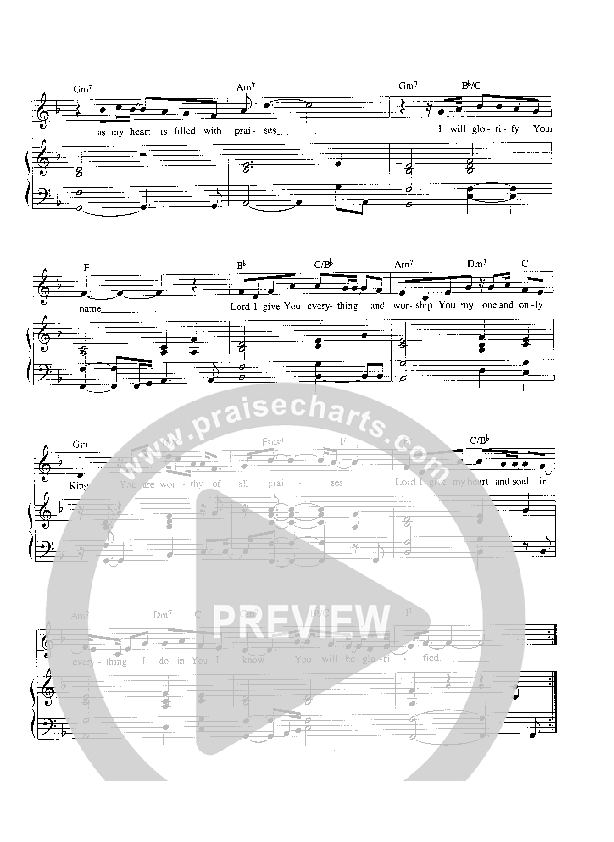 Everything Lead Sheet (Invasion Band)