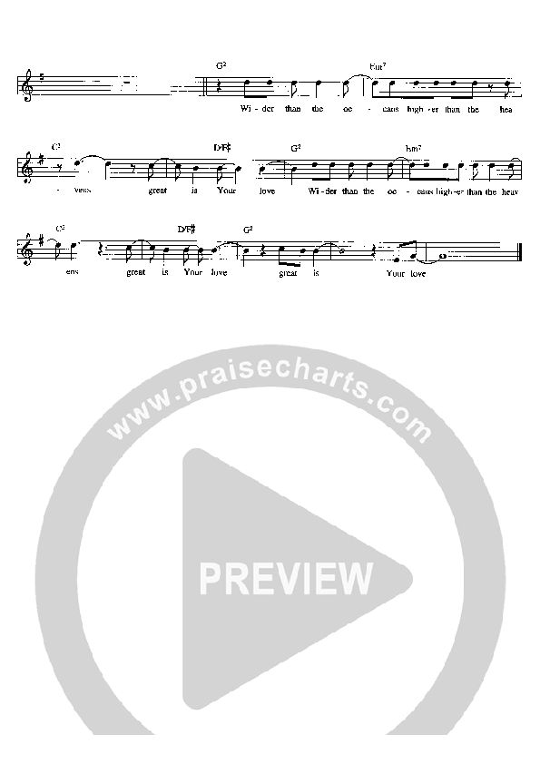 Mercies Lead Sheet (Solace)