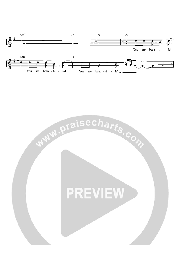 Beautiful Miracle Child Lead Sheet (Solace)
