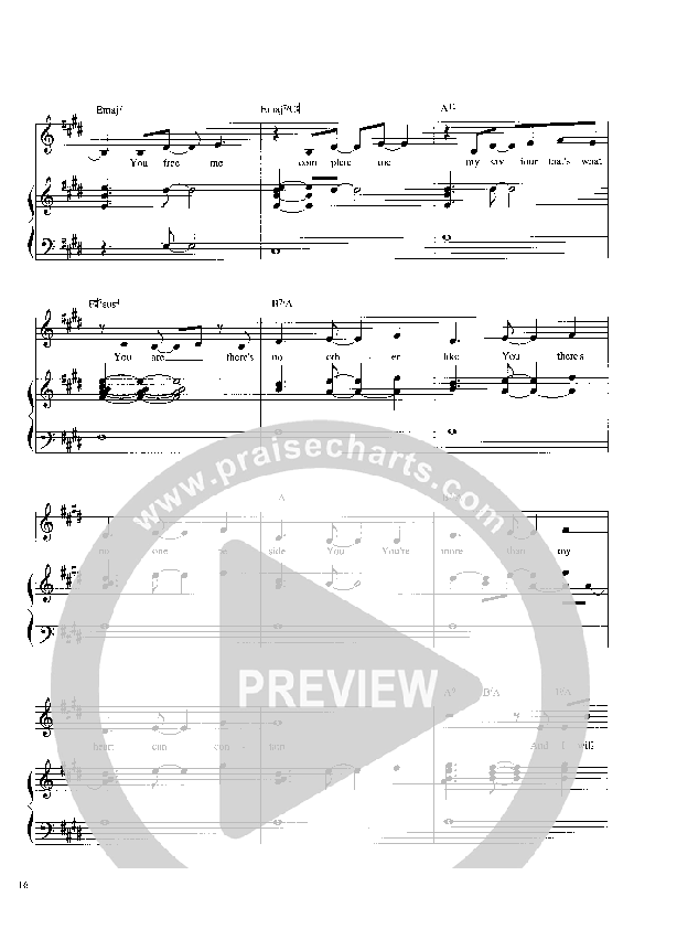 All My Life Lead Sheet (Parachute Band)