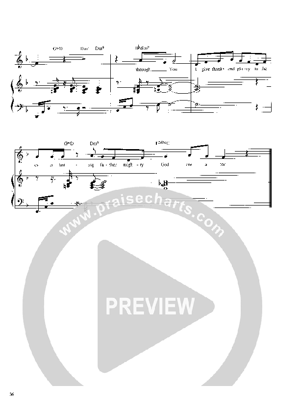 Shout It Piano/Vocal (Parachute Band)