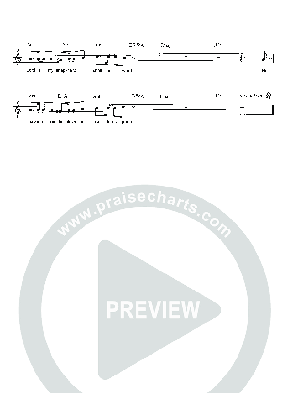 Shepherd Lead Sheet (Parachute Band)