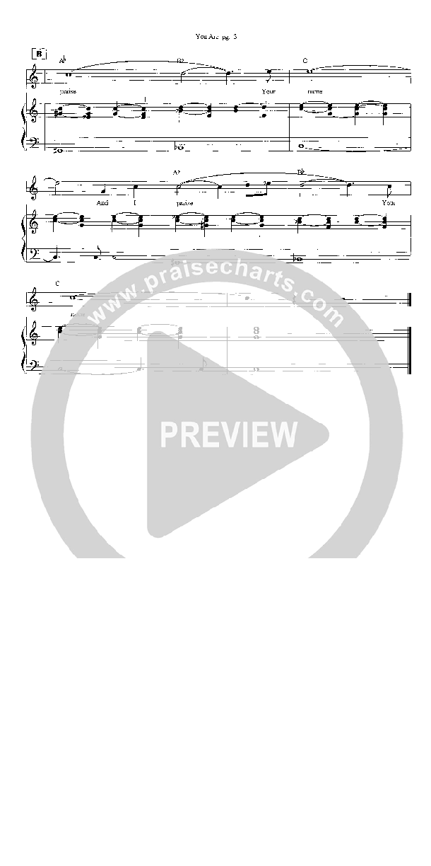 You Are Lead & Piano (Heath Jarvis)