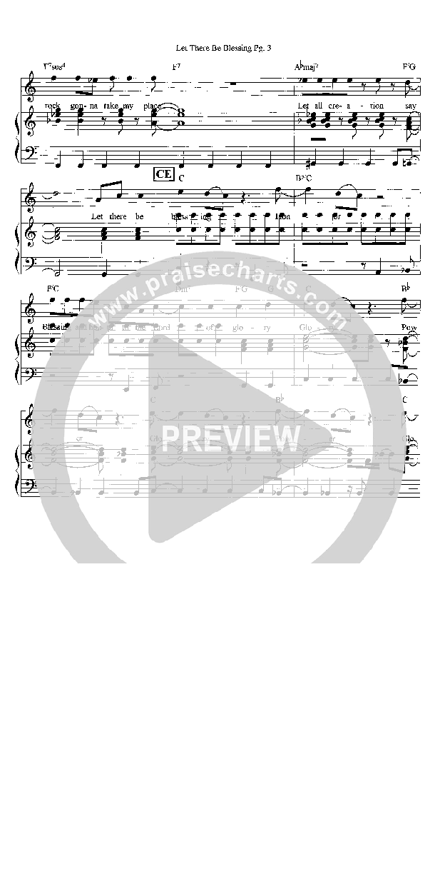 Let There Be Blessing Lead & Piano (Heath Jarvis)