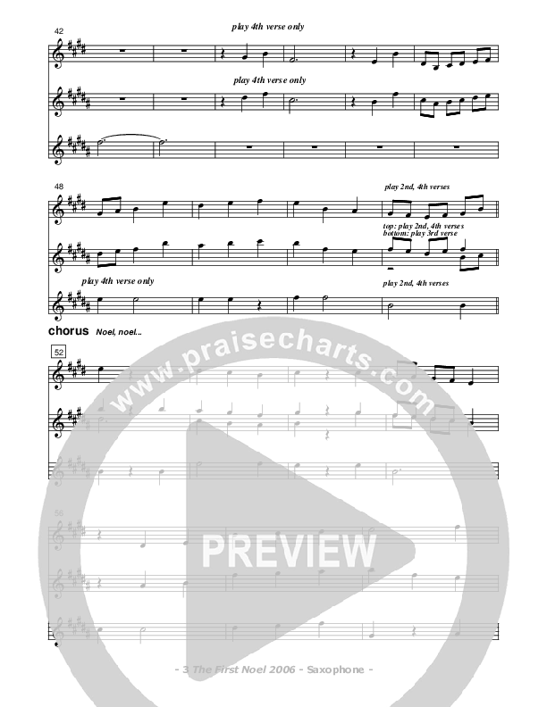 The First Noel Saxophone (Don Chapman)