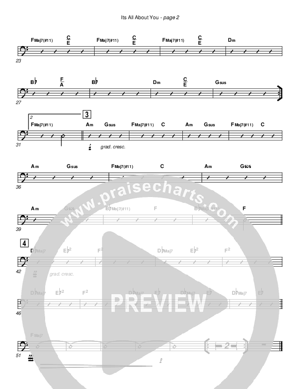 It's All About You Double Bass (Cherry Hills Community Church)